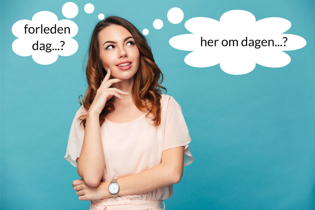 Her om dagen og forleden dag